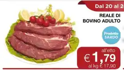 Coop REALE DI BOVINO ADULTO offerta