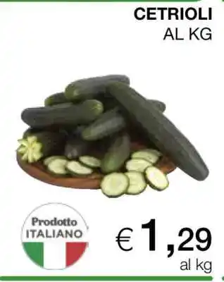 Coop Cetrioli offerta