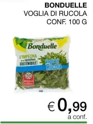 Coop BONDUELLE VOGLIA DI RUCOLA offerta