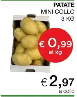 Coop PATATE MINI COLLO 3 KG offerta