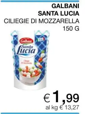 Coop Galbani Santa Lucia offerta