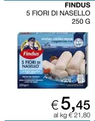 Coop Findus 5 Fiori di Nasello offerta