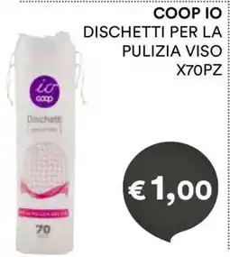 Coop COOP IO DISCHETTI PER LA PULIZIA VISO X70PZ offerta