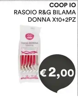 Coop COOP IO RASOIO R&G BILAMA DONNA X10+2PZ offerta