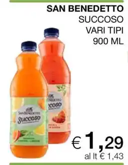 Coop SAN BENEDETTO SUCCOSO offerta