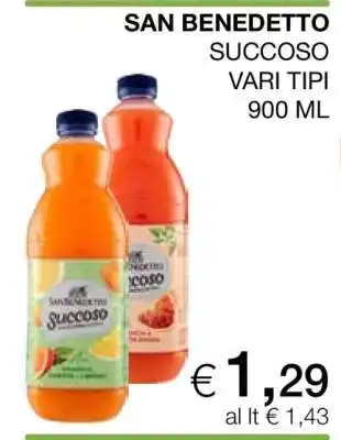 Coop SAN BENEDETTO SUCCOSO offerta