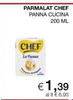 Coop PARMALAT CHEF PANNA CUCINA 200 ML offerta