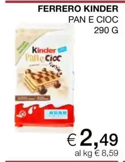 Coop FERRERO KINDER offerta