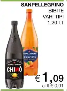 Coop SANPELLEGRINO BIBITE offerta