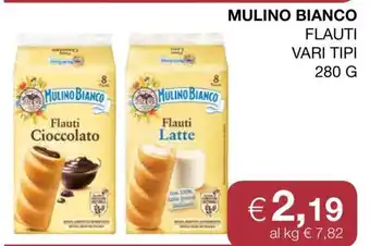 Coop Mulino Bianco Flauti Vari Tipi offerta