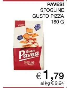 Coop PAVESI SFOGLINE GUSTO PIZZA offerta