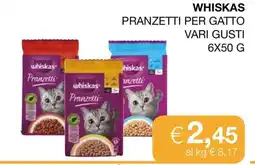 Coop WHISKAS PRANZETTI PER GATTO offerta