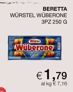 Coop BERETTA WÜRSTEL WÜBERONE offerta