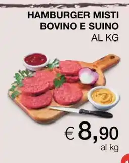Coop HAMBURGER MISTI BOVINO E SUINO offerta