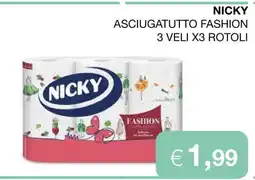 Coop NICKY Asciugatutto Fashion offerta