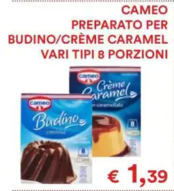 Coop Cameo Preparato per Budino/Creme Caramel offerta