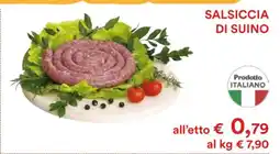 Coop Salsiccia Di Suino offerta