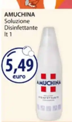 Acqua & Sapone AMUCHINA Soluzione Disinfettante lt 1 offerta