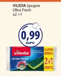 Acqua & Sapone VILEDA Spugna Ultra Fresh x2 +1 offerta