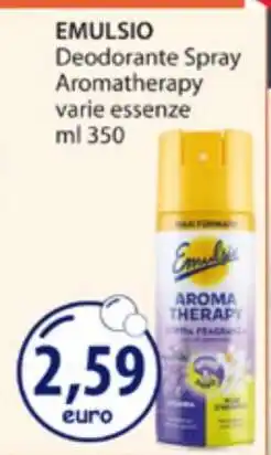 Acqua & Sapone EMULSIO Deodorante Spray Aromatherapy offerta