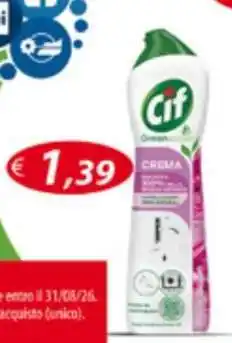 Acqua & Sapone CIF Crema offerta