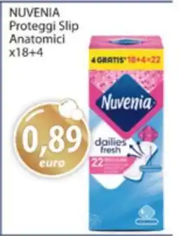 Acqua & Sapone NUVENIA Proteggi Slip Anatomici x18+4 offerta