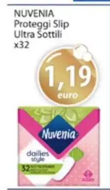 Acqua & Sapone NUVENIA Proteggi Slip Ultra Sottili x32 offerta