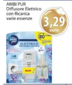 Acqua & Sapone AMBI PUR Diffusore Elettrico con Ricarica varie essenze offerta