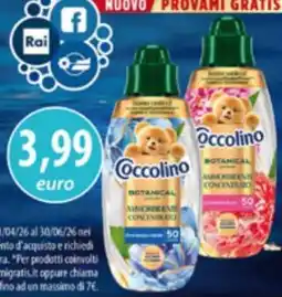 Acqua & Sapone Coccolino Botanical Ammorbidente Concentrato offerta