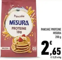 Conad Pancake proteine MISURA offerta