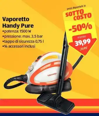 ALDI Vaporetto Handy Pure offerta