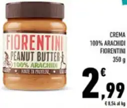 Conad Crema 100% arachidi FIORENTINI offerta