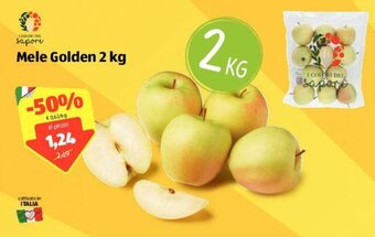 ALDI Mele Golden 2kg offerta