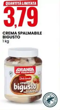 Eurospin Dolciando crema spalmabile bigusto offerta