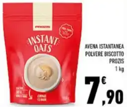 Conad Avena istantanea polvere biscotto PROZIS offerta