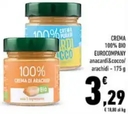 Conad Crema 100% bio EUROCOMPANY offerta