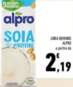 Conad Linea bevande ALPRO offerta