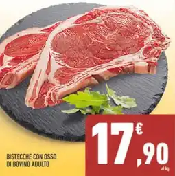 Conad Bistecche con osso di bovino adulto offerta