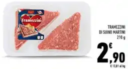 Conad Tramezzini di suino martini offerta