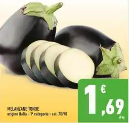 Conad Melanzane tonde offerta