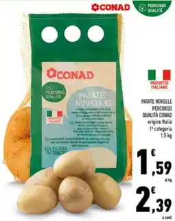 Conad Patate novelle percorso qualità CONAD offerta