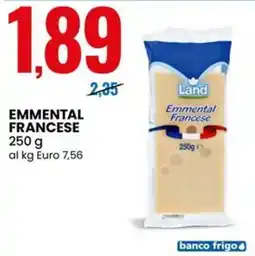 Eurospin Land emmental francese offerta