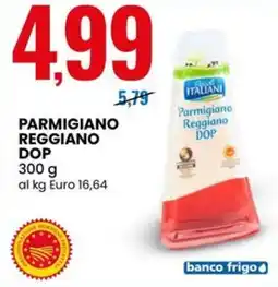 Eurospin Pascolini italiano parmigiano reggiano dop offerta