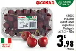Conad Ciliegie percorso qualità CONAD offerta