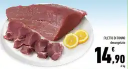 Conad Filetto di tonno offerta