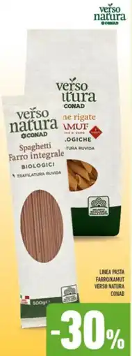 Conad Linea pasta farro/kamut verso natura CONAD offerta
