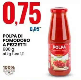 Eurospin Polpa di pomodoro a pezzetti offerta