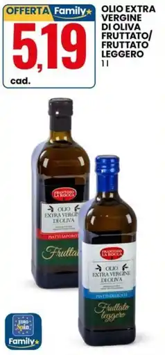 Eurospin Olio vergine di oliva fruttato/ fruttato leggero offerta