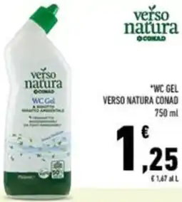 Conad Wc gel VERSO NATURA CONAD offerta