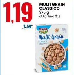 Eurospin Tre mulini multi grain classico offerta